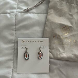 iridescent kendra scott earrings